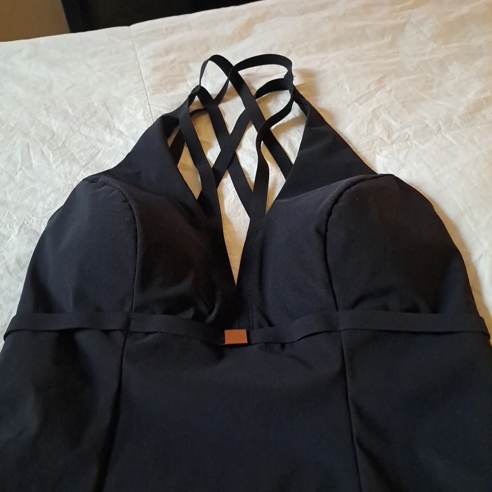 Amoressa Swimsuit Black Size 12 Excellent Condition